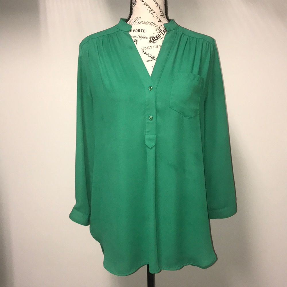 Lovely Green Blouse!